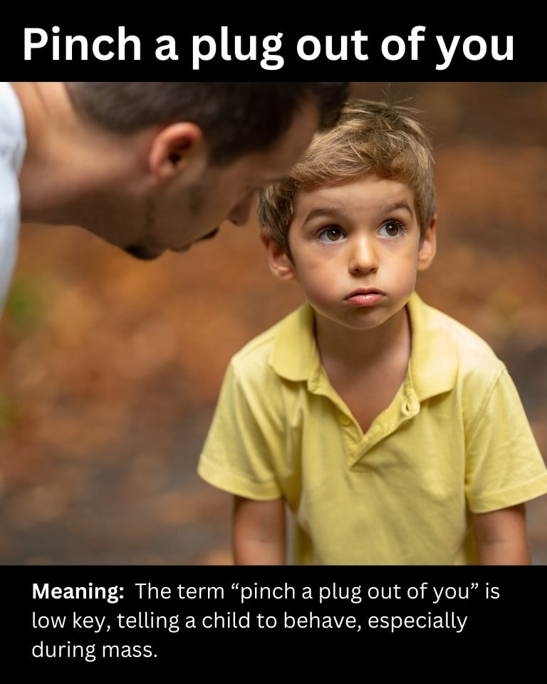 Pinch a plug out of you