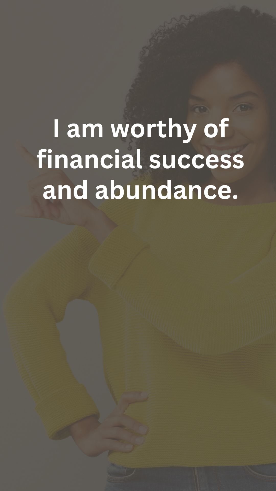 Positive Affirmations For Money