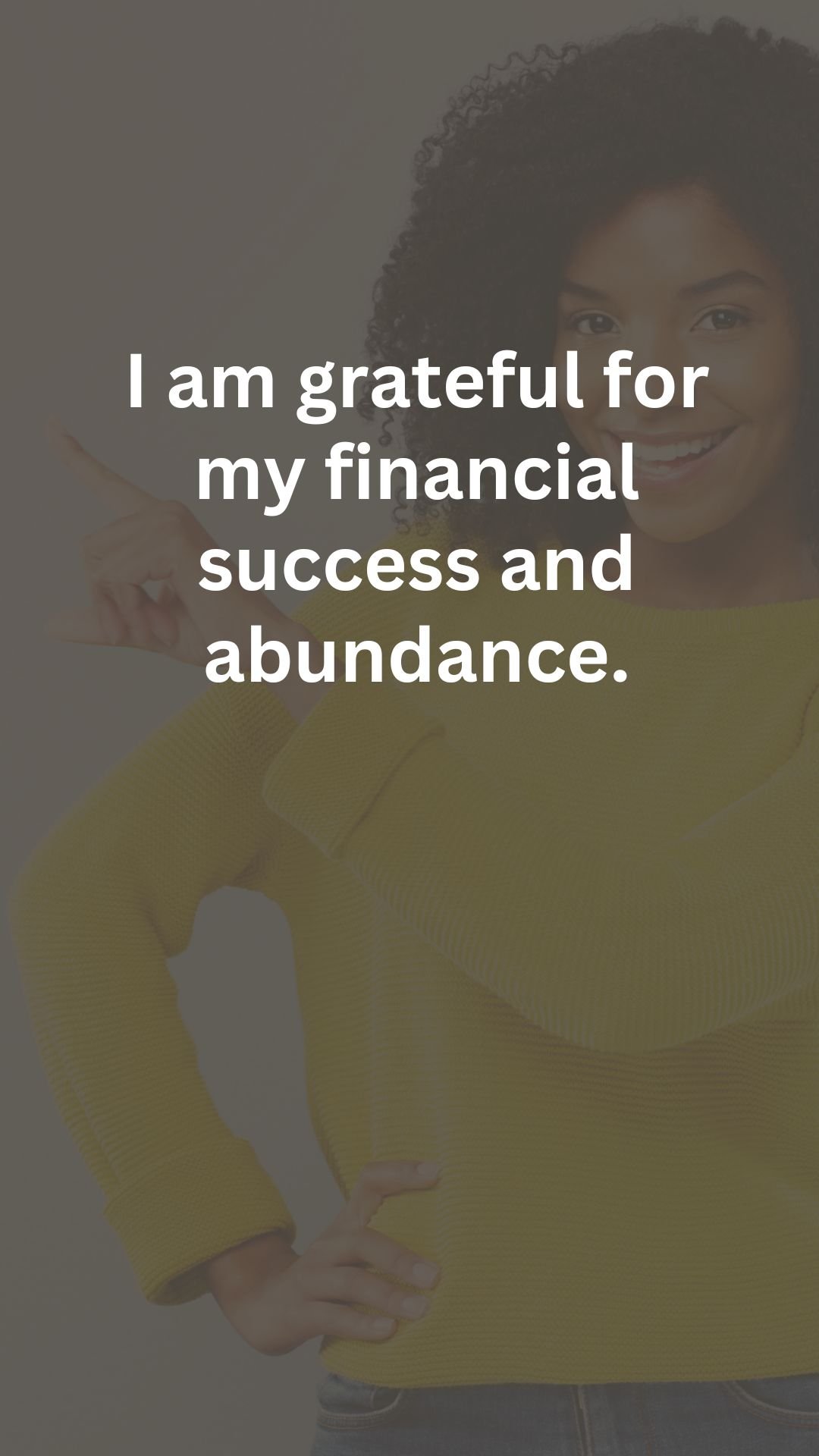 Positive Affirmations For Money