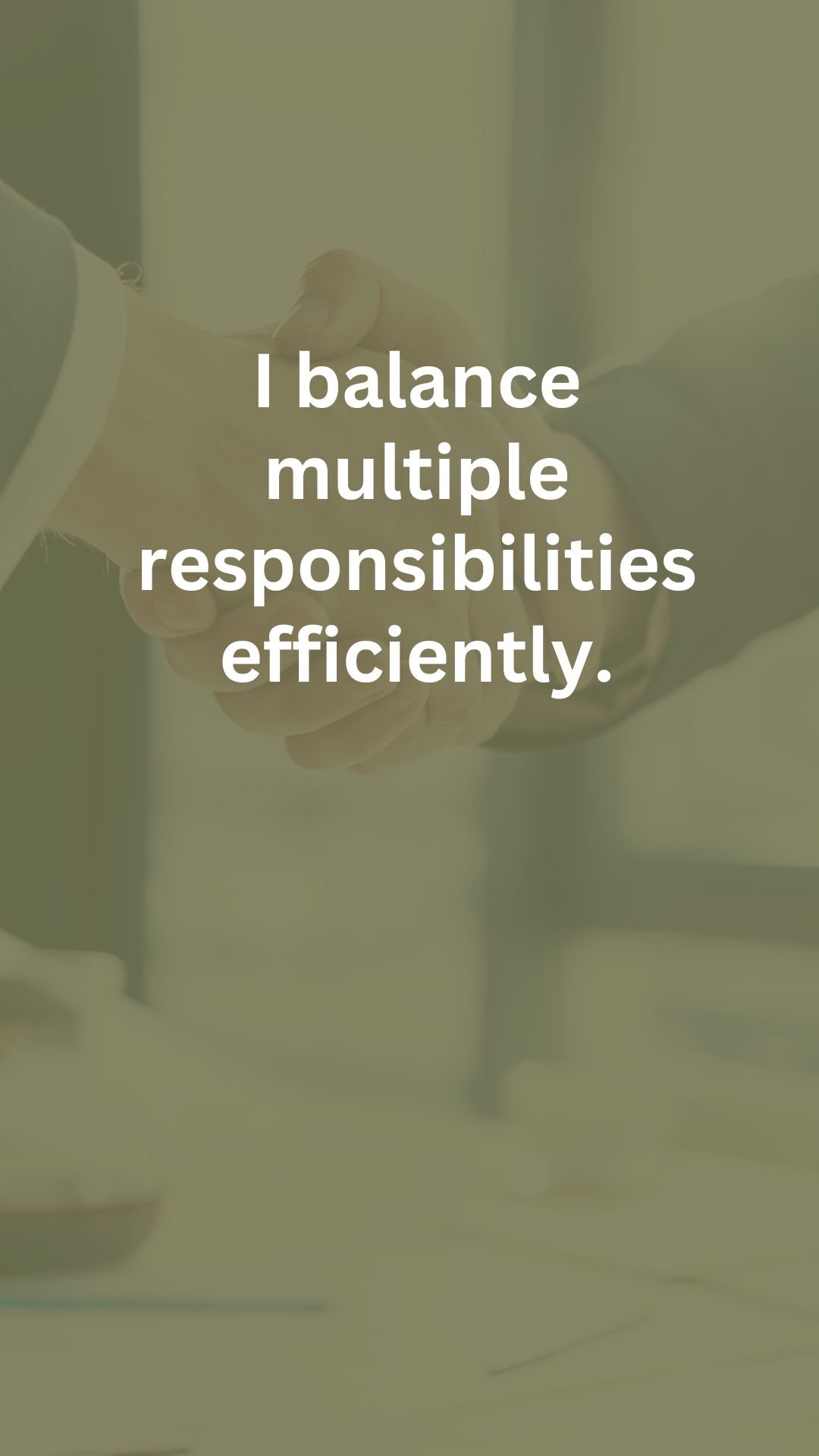Positive Affirmations For Work