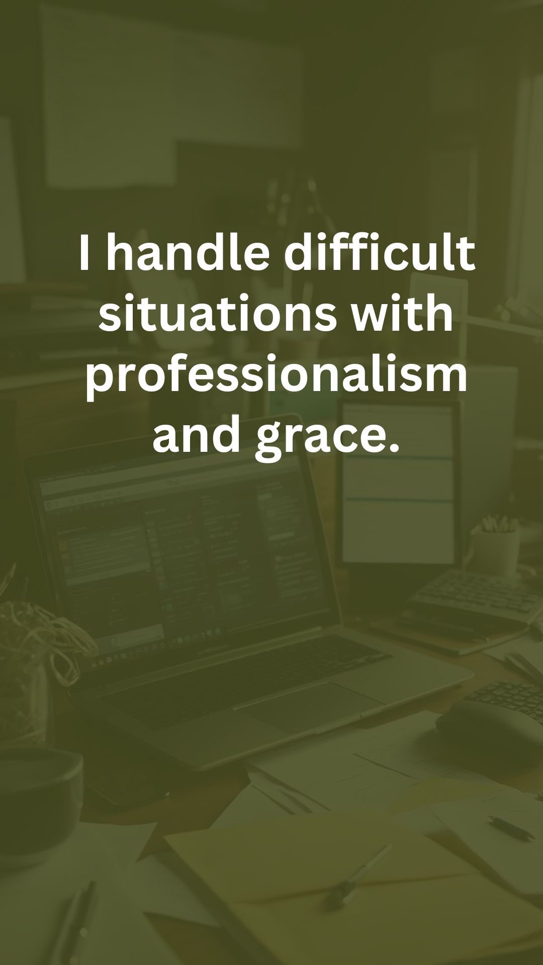 Positive Affirmations For Work