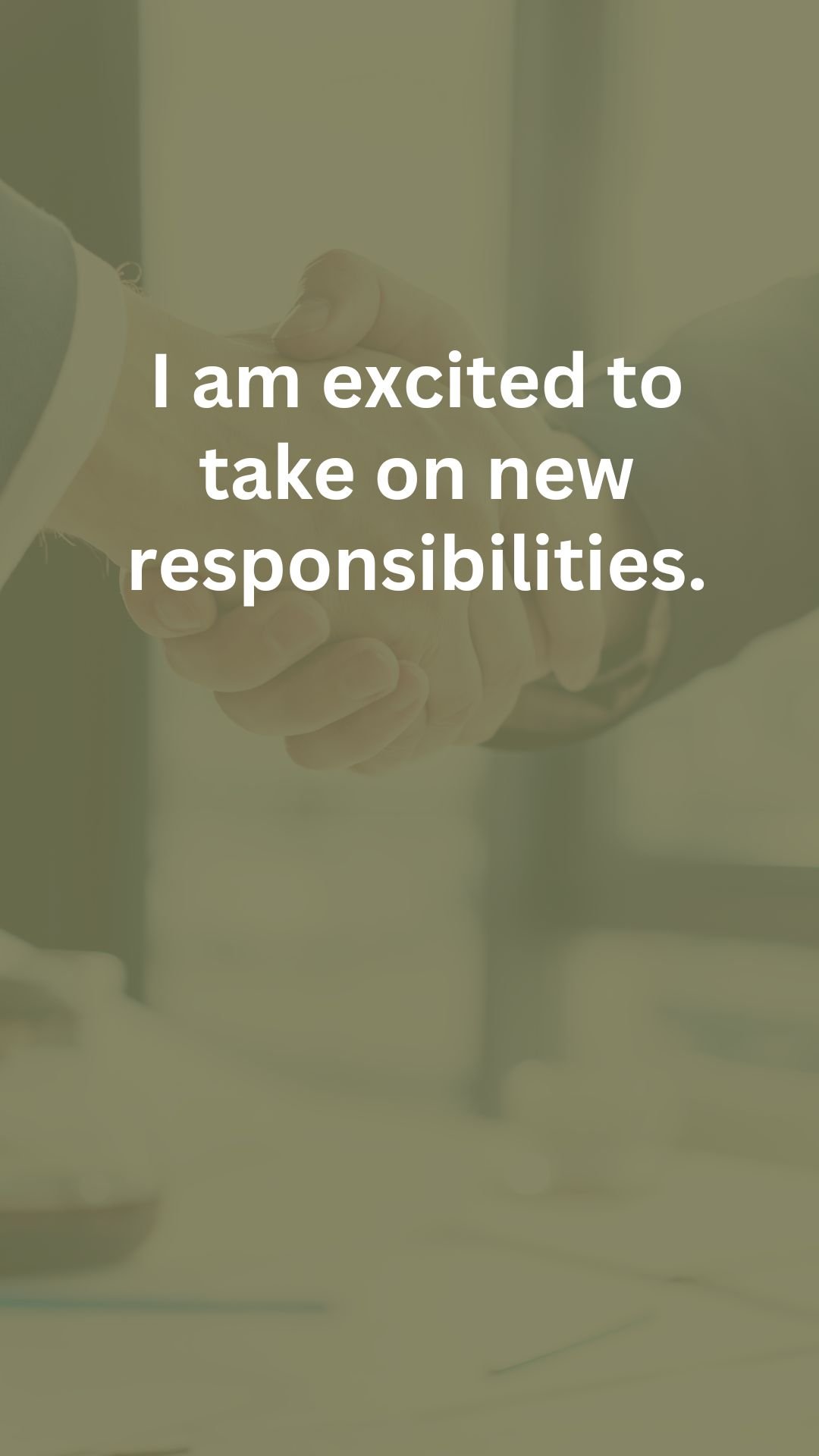Positive Affirmations For Work