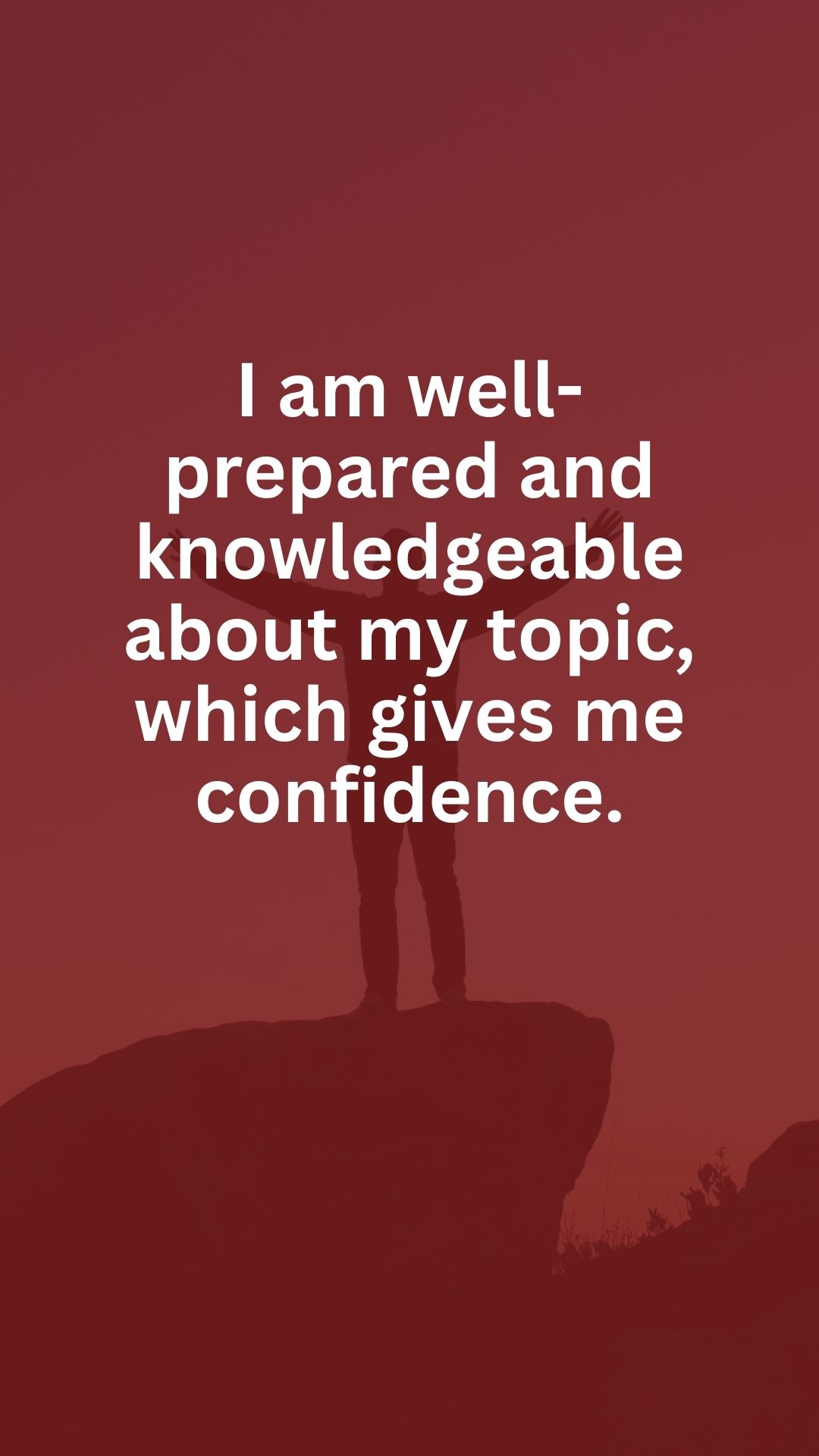 Positive Affirmations For Confidence