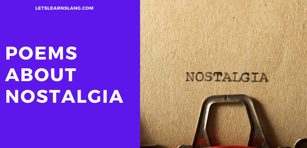 poem about nostalgia