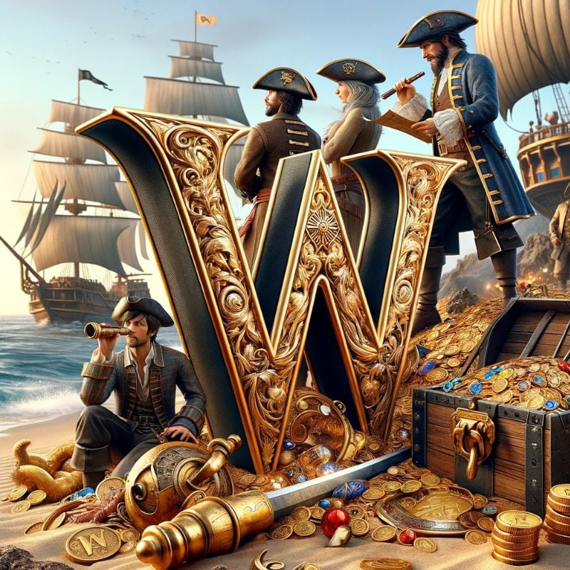 pirate ship names starts with w