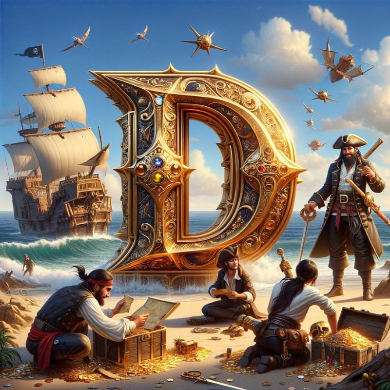 pirate ship names starts with d