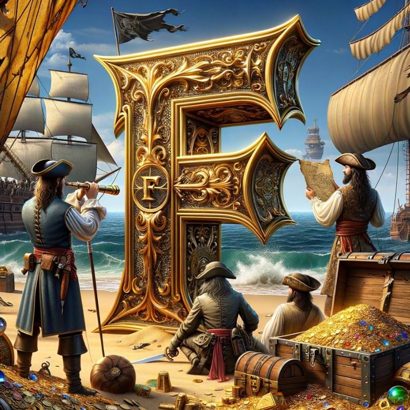 5pirate ship names starts with f