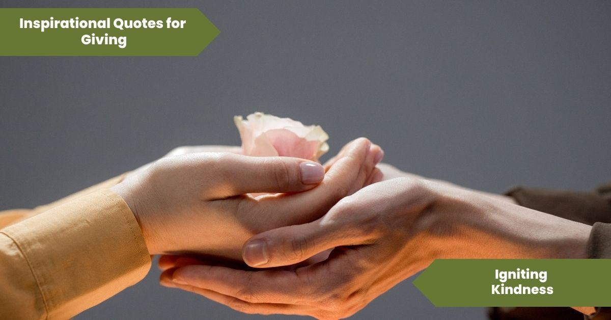 Inspirational Quotes for Giving_ Igniting Kindness