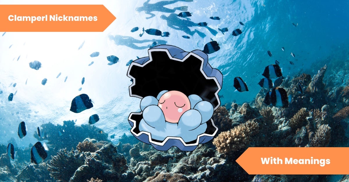 Clamperl Nicknames