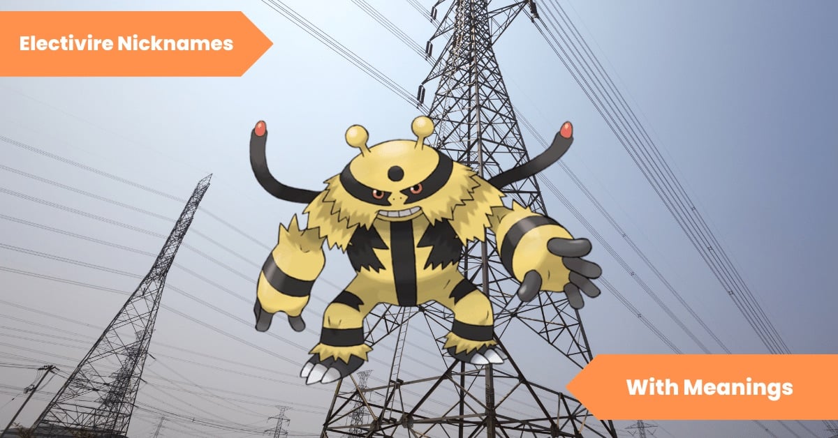 Electivire Nicknames
