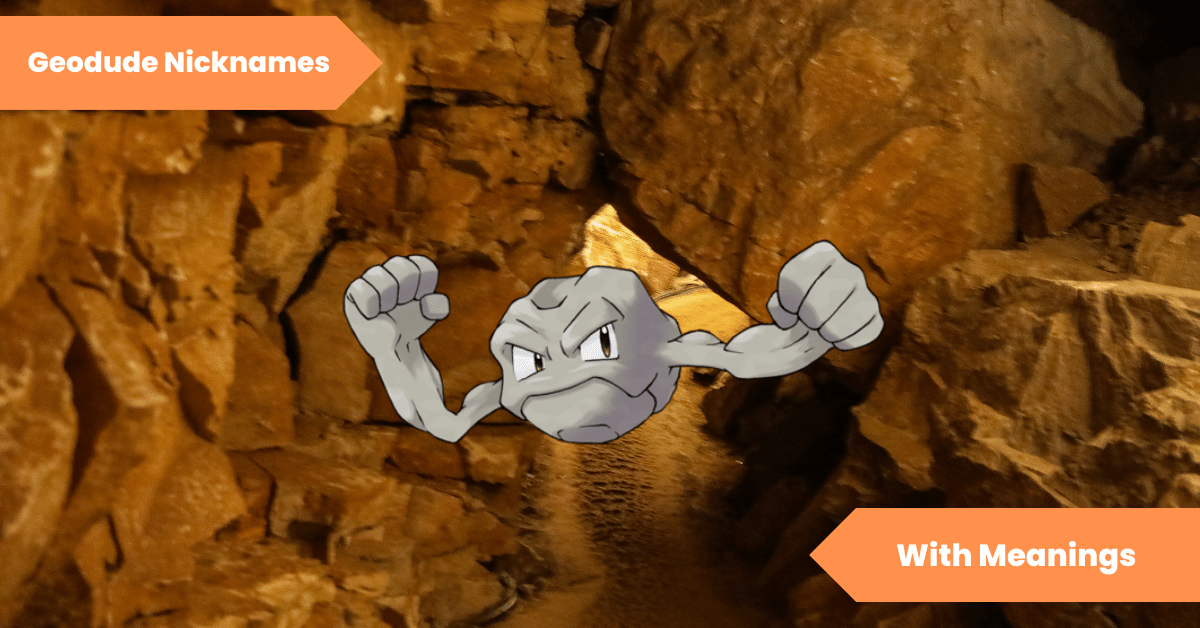 Geodude Nicknames