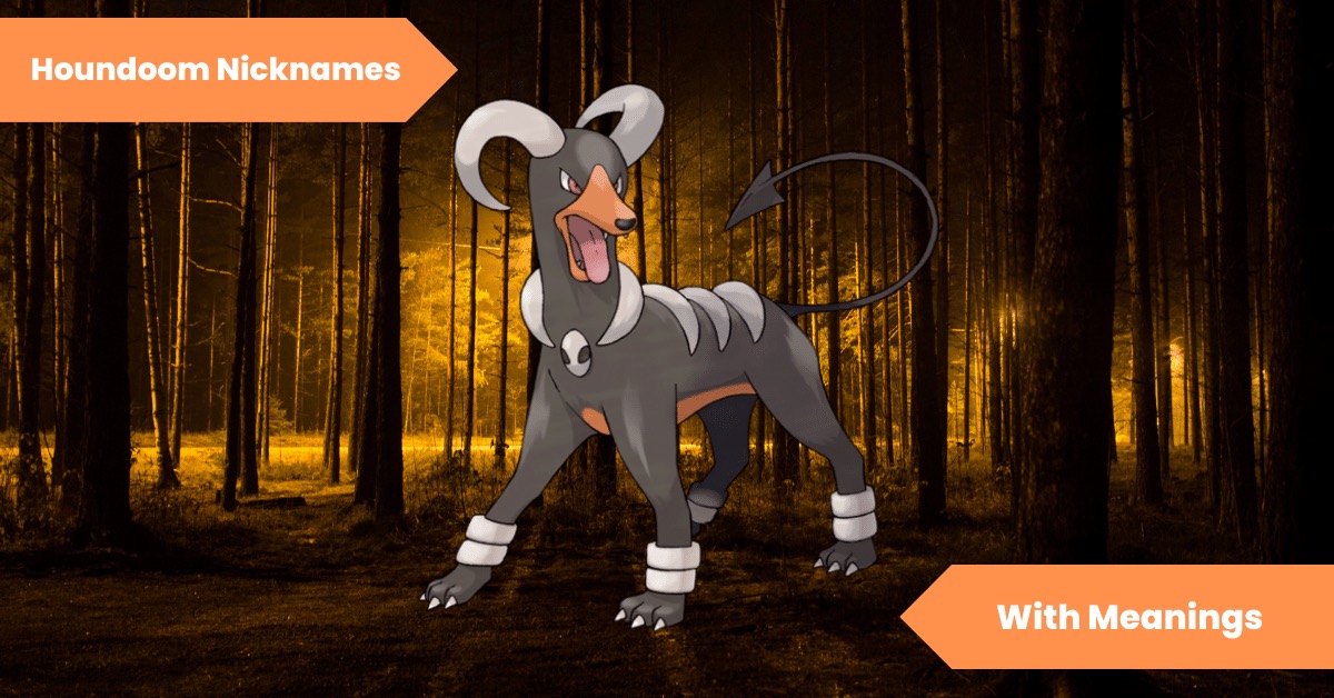 Houndoom Nicknames