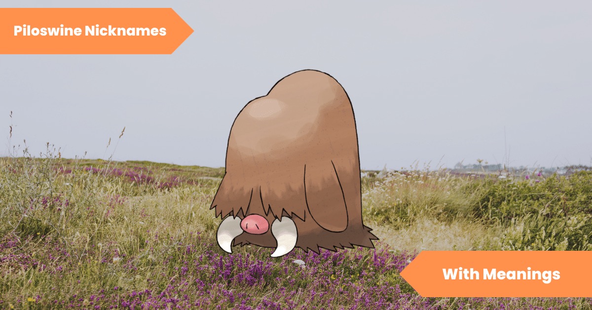 Piloswine Nicknames