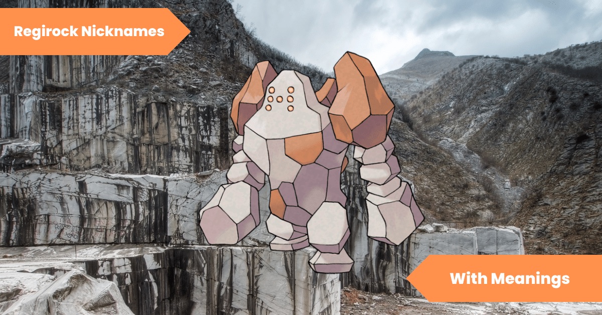 Regirock Nicknames