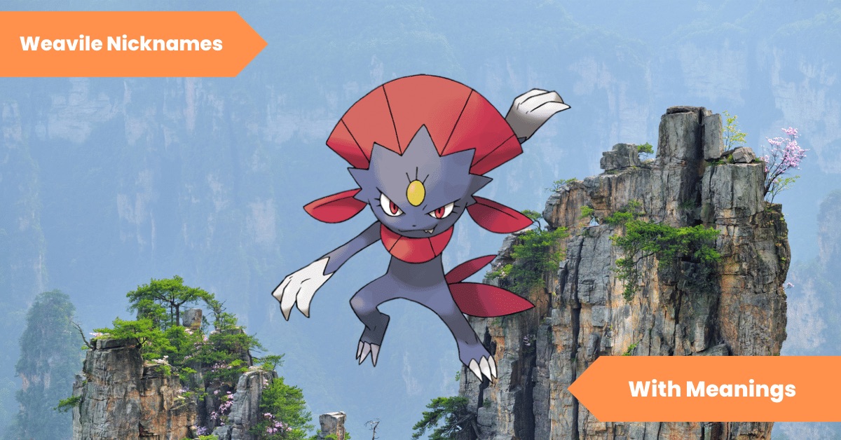 Weavile Nicknames