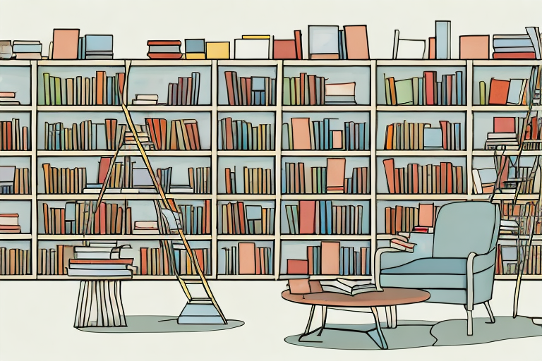 A library interior