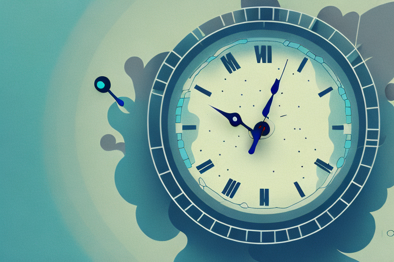 A clock with a late time