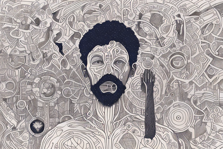 A person in a dream-like state