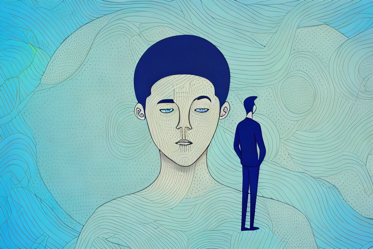 A person in a dream-like state