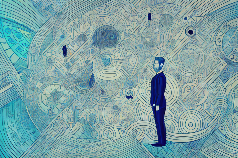 A person in a dream-like state