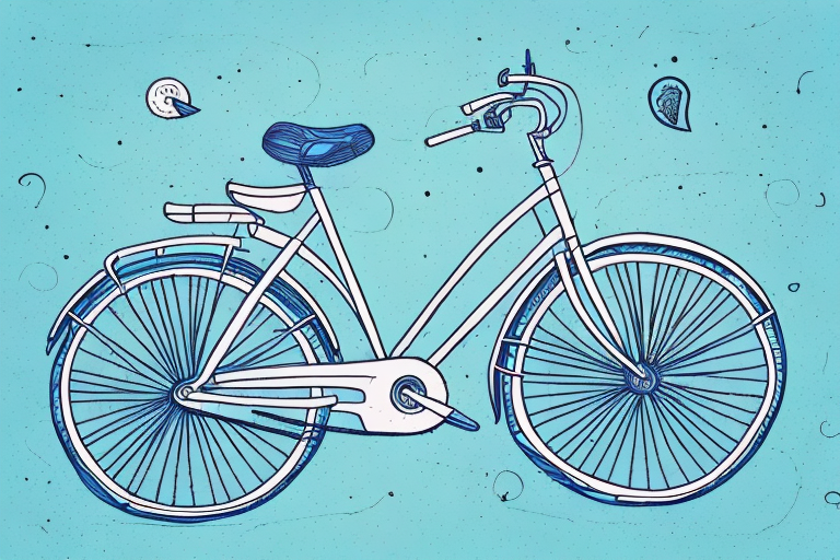 A bicycle in a dream-like setting