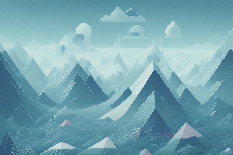 A surreal landscape with dreamlike elements