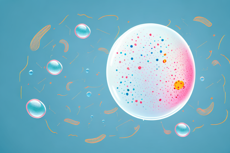 A person sleeping with a dream bubble above their head