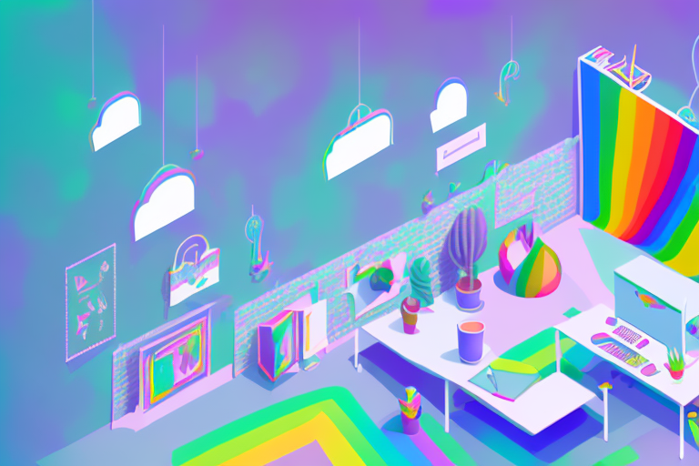 A classroom with a dream-like atmosphere