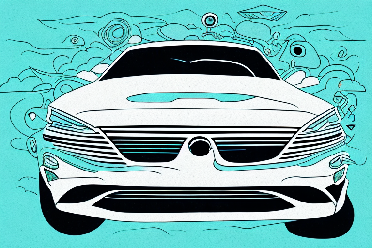 A car with a dreamy