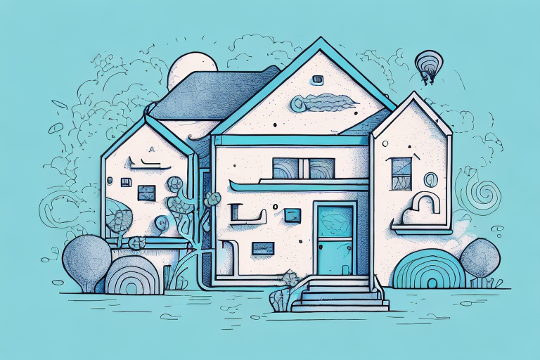 A house with a dreamy