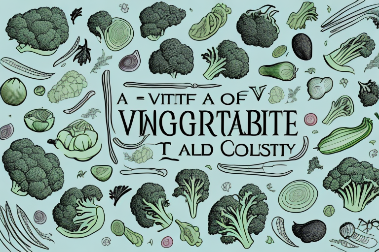 A variety of vegetables in a dream-like setting