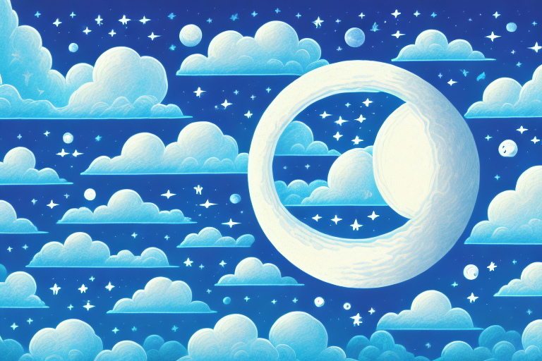A dreamscape with surreal elements