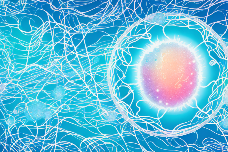 A dreamscape featuring a landscape of cancer cells