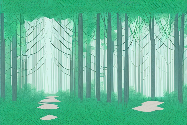 Two paths diverging in a forest