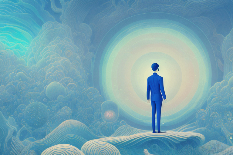 A person in a dreamlike state