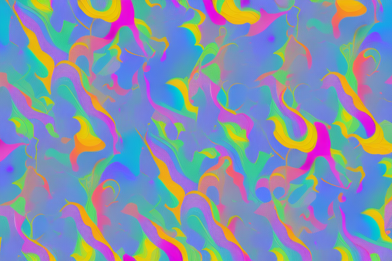 A dreamscape filled with colorful