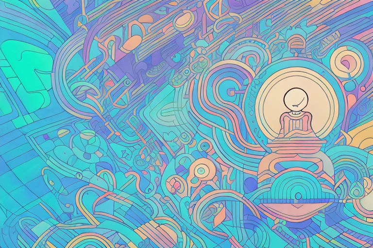 A person in a dreamlike state