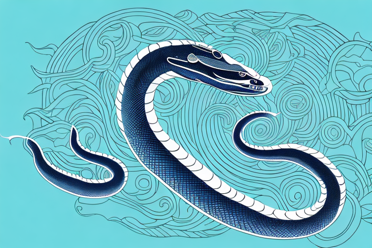 A cobra in a dream-like setting