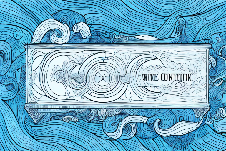 A coffin in a dream-like setting