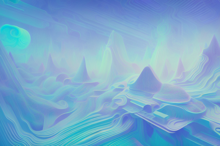 A dreamscape with a surreal