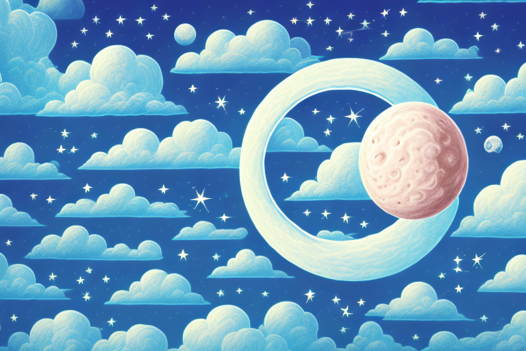 A dreamscape with surreal elements