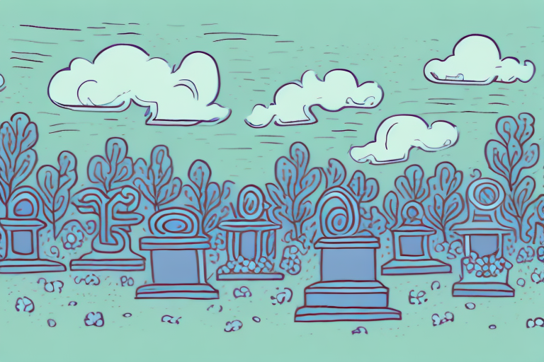 A funeral scene
