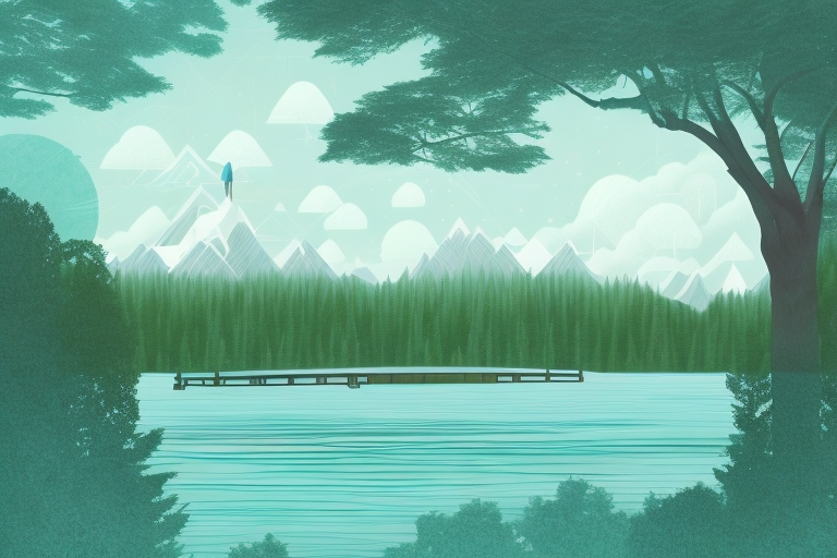 A dreamscape featuring a tree