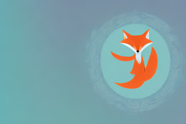 A fox in a dream-like setting