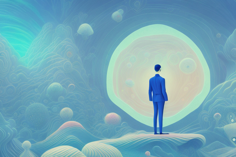 A person in a dreamlike state