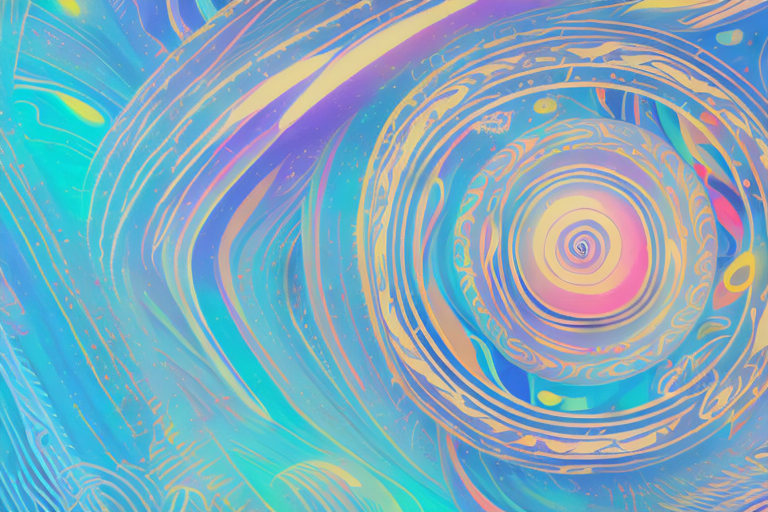 A person in a dreamlike state