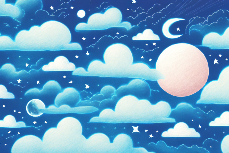 A dreamscape with clouds
