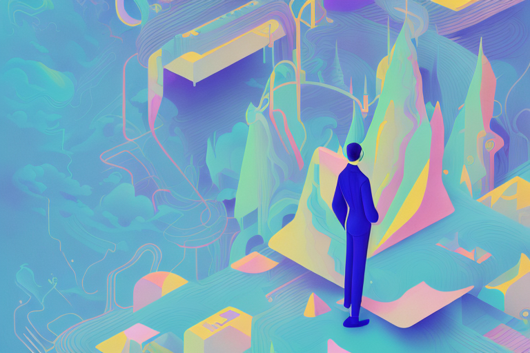 A person in a dreamlike state