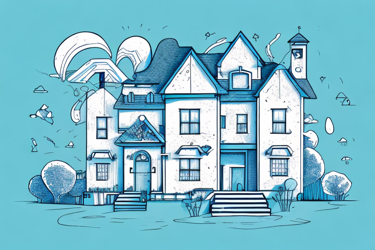 A house with a dream-like atmosphere