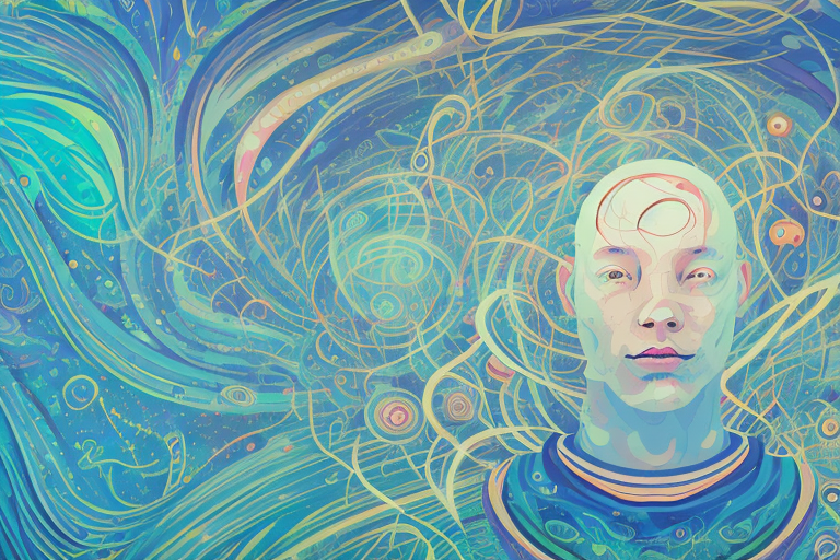 A person in a dream-like state